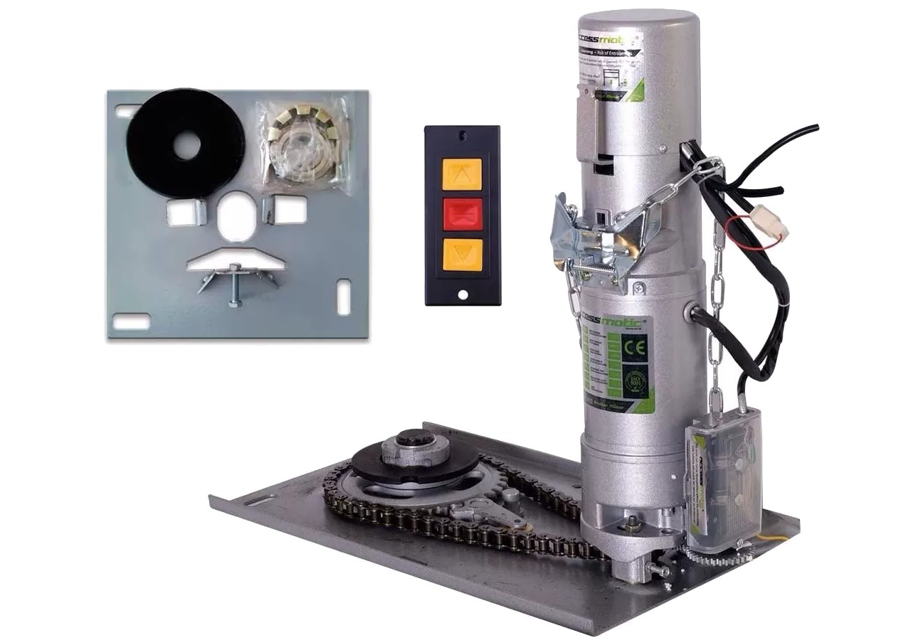 Accesmatic Hulk, motores de portones enrollables, motores para portones electricos, motores de portones automaticos