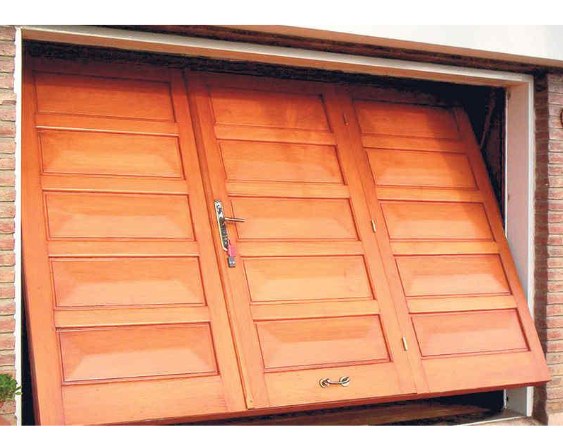 portones automaticos de madera para fincas